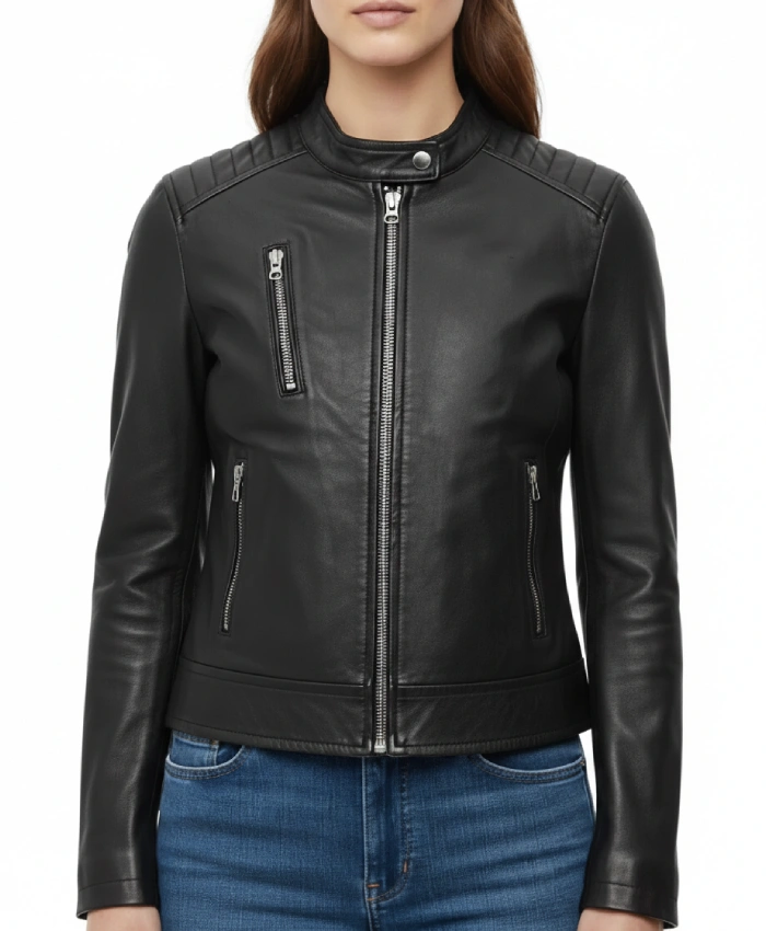 Meadowlark Cafe Racer Leather Jacket