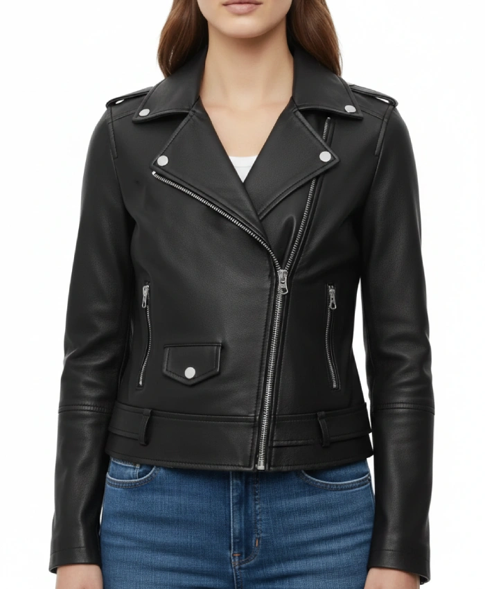 Oakline Leather Biker Jacket